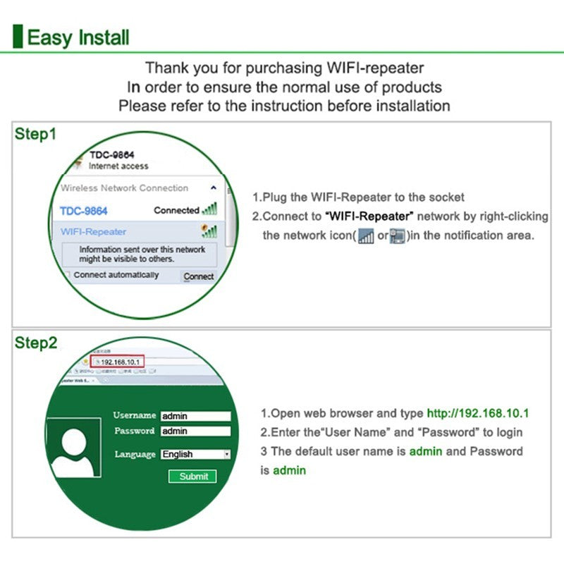 WIFI Repeater Signal Amplifier