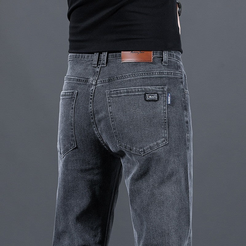 Men's Loose Straight Business Pants