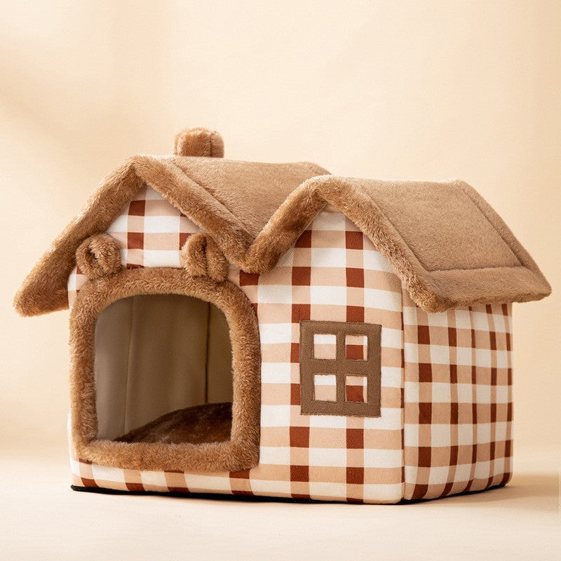 Foldable Pet Winter House