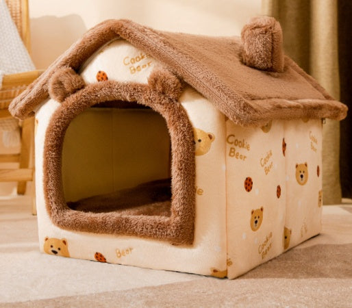 Foldable Pet Winter House