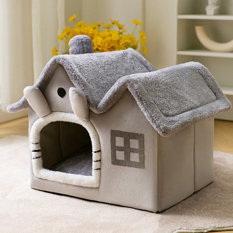 Foldable Pet Winter House