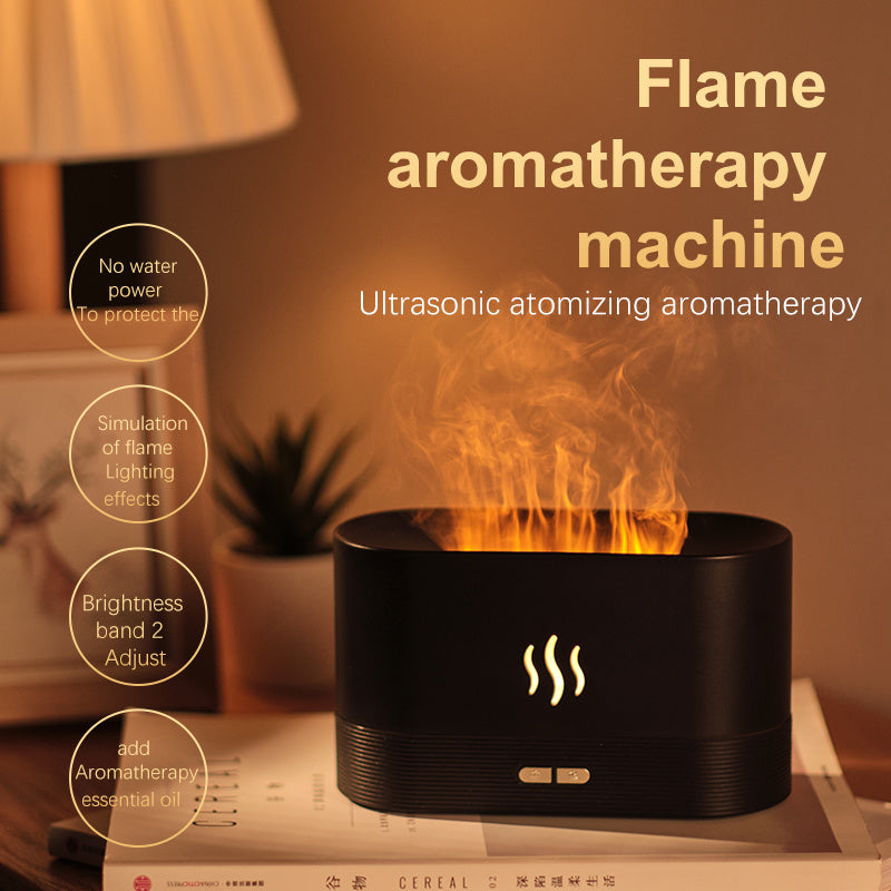 Flame Humidifier Aroma Diffuser