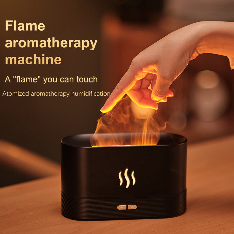 Flame Humidifier Aroma Diffuser