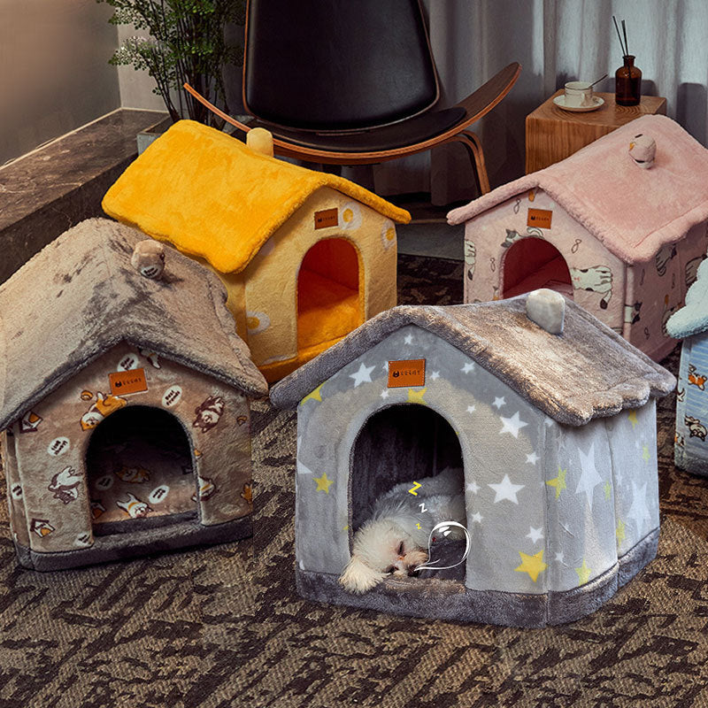 Foldable Pet Winter House