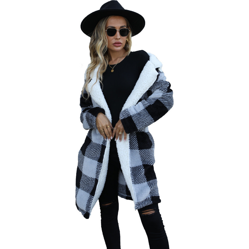 Lapel Long Sleeve Double-sided Casual Jacket