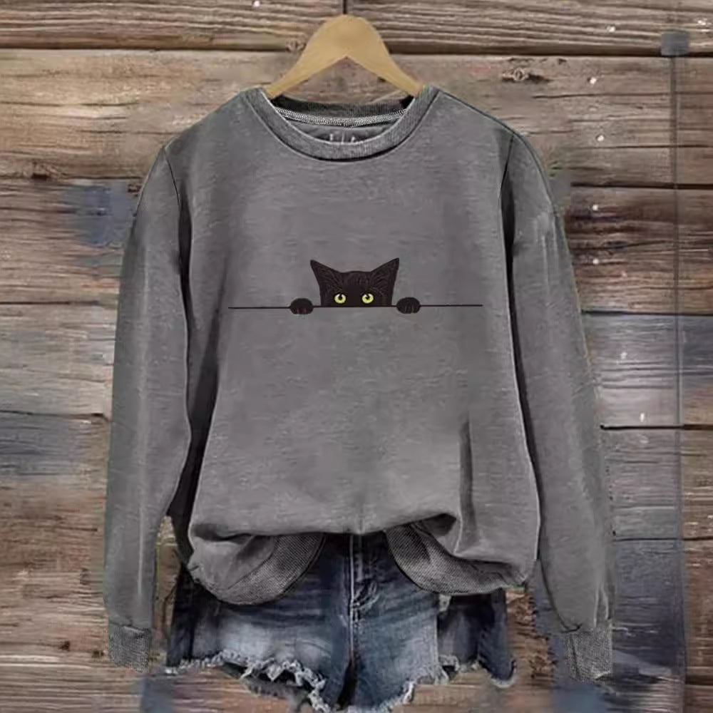 Loose Round Neck Pullover Sweater