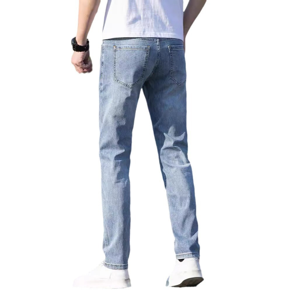 Men's Slim-fit Straight Trousers