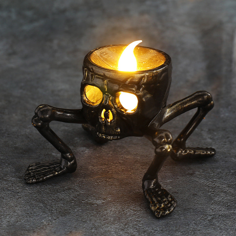 Halloween Skull Hand Lantern