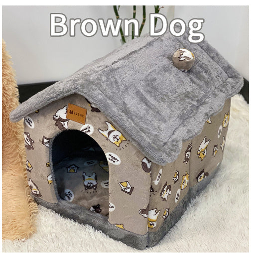 Foldable Pet Winter House