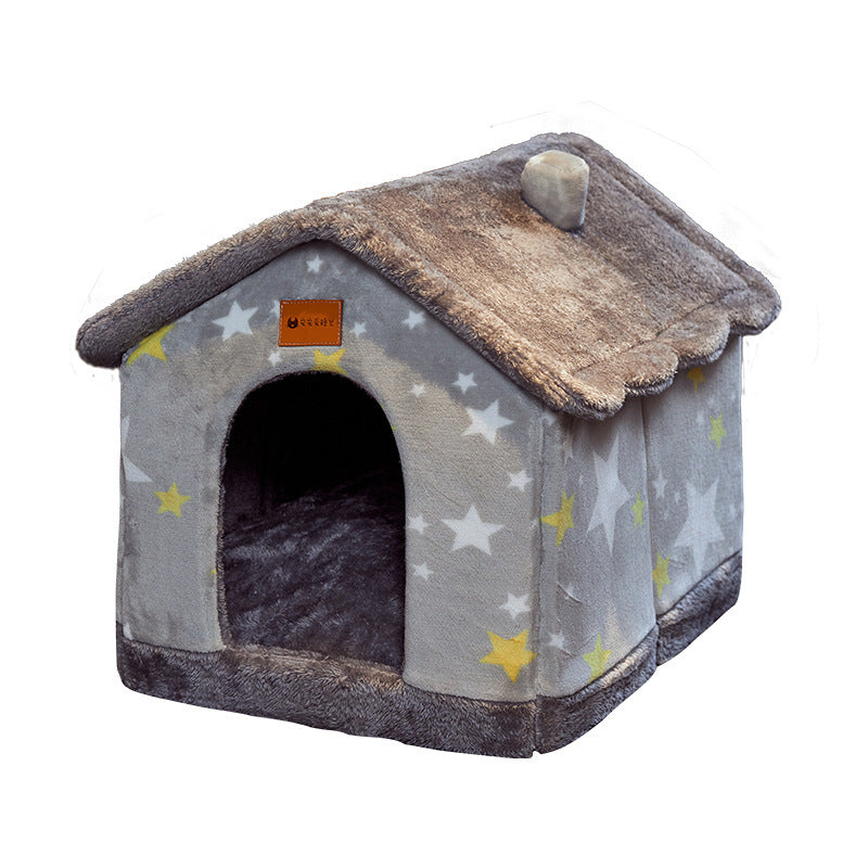 Foldable Pet Winter House