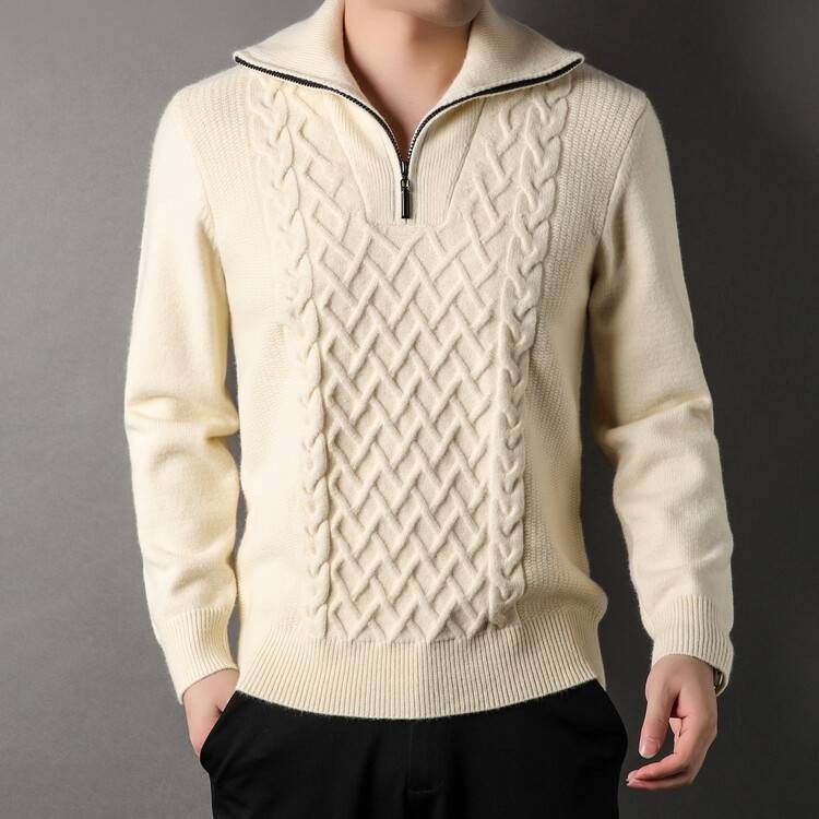 Knitwear Loose Fashionable Men Sweater