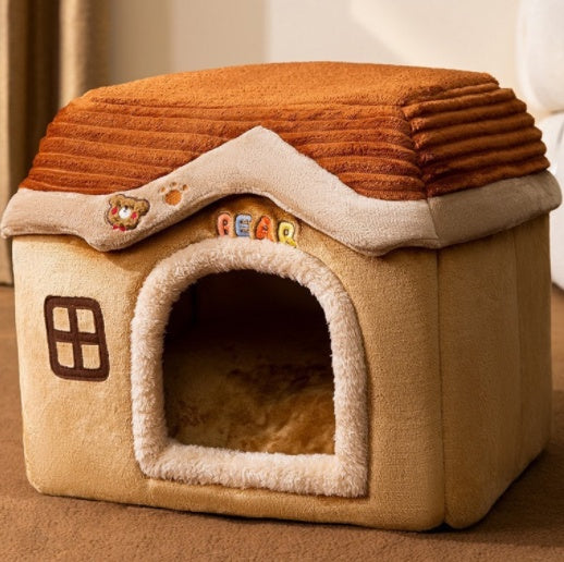 Foldable Pet Winter House