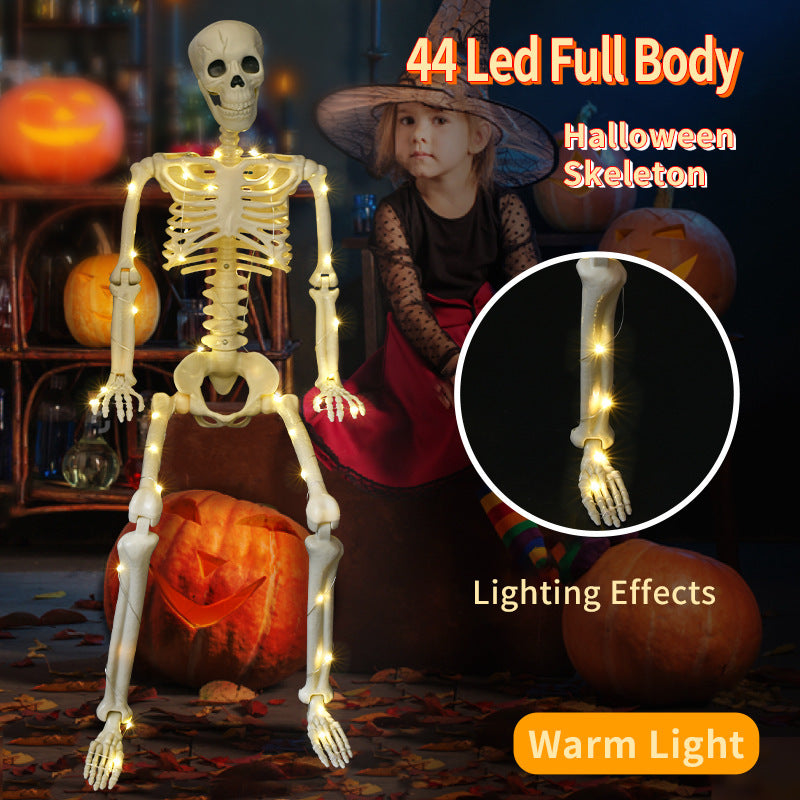 Halloween Warm Light Hanging Luminous Skeleton