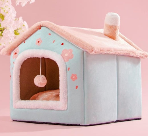 Foldable Pet Winter House