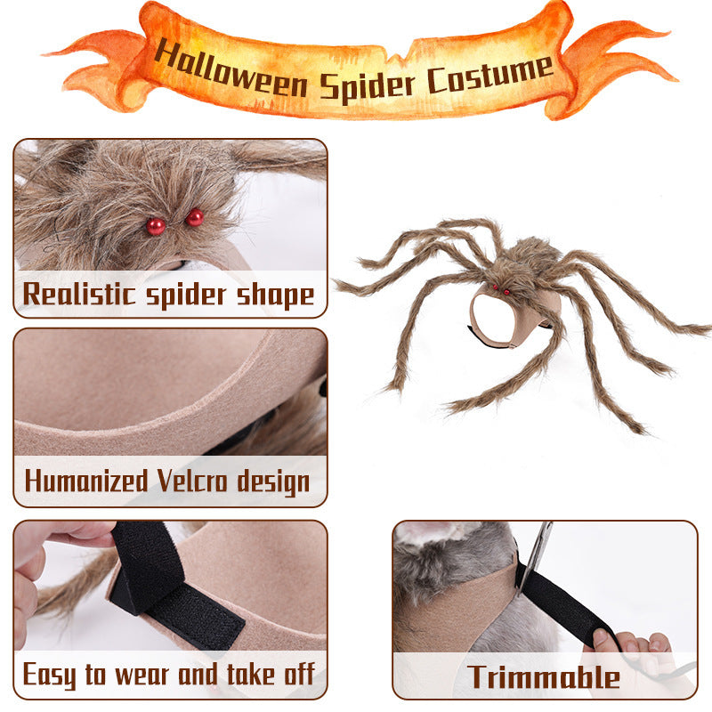 Halloween Big Spider Pet Costume